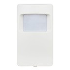 Датчик присутствия настенного монтажа Встроенный ультразвуковой сенсор присутствия, ИК датчик движения, датчик температуры, датчик освещенности, 32 логических блока.